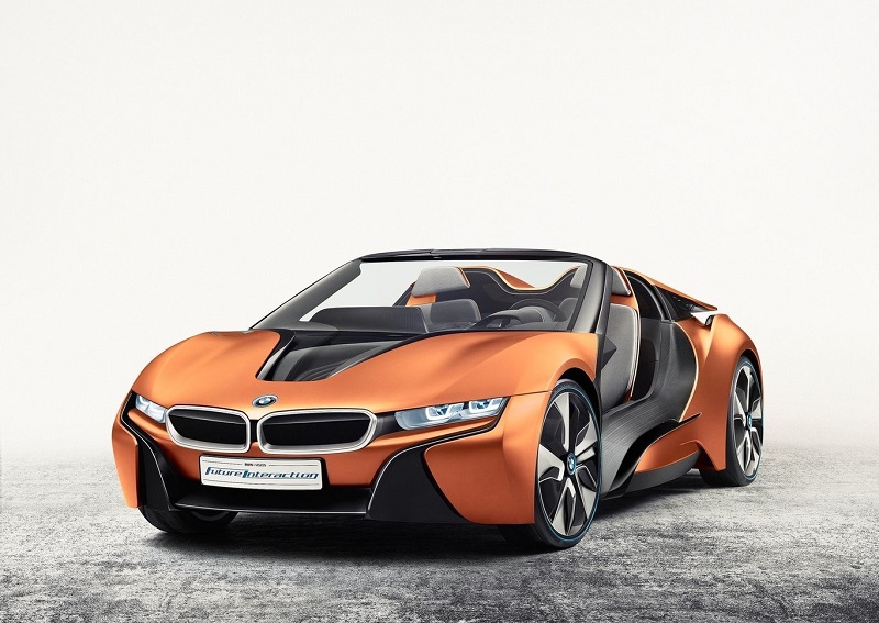 In 2018 you can enjoy cleaner air with the BMW i8 roadster