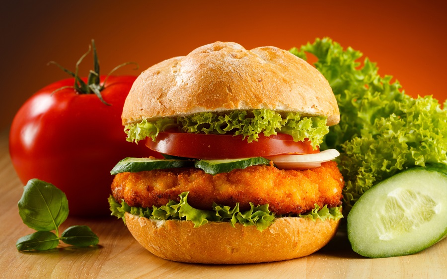 Chicken burger