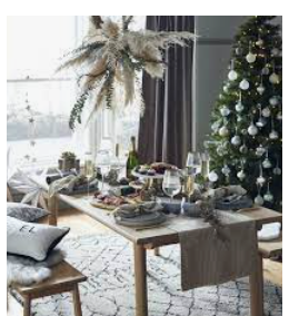 Decorating your table for Christmas