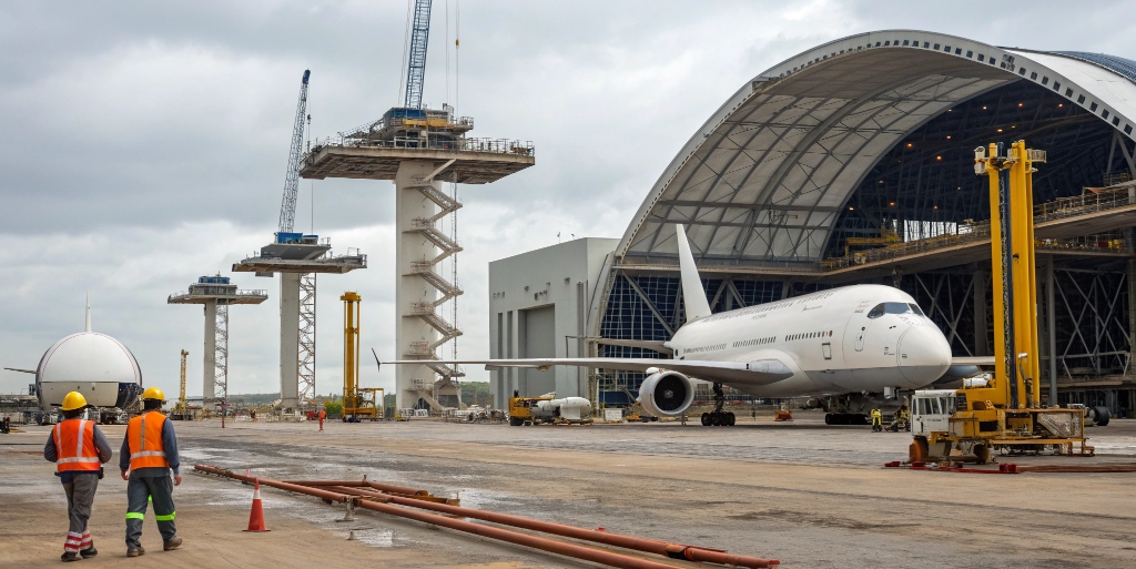 Government construction standards meeting aerospace demands. Ensures high precision, safety, and regulatory compliance for critical infrastructure.
